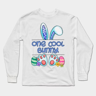 one cool bunny Long Sleeve T-Shirt